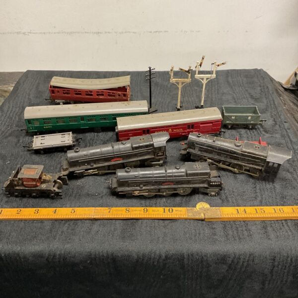 Vintage Hornby OO gauge train set with Princess Elizabeth locomotive.