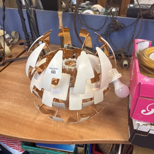 Ikea PS 1994 expanding globe pendant light, vintage retro design.