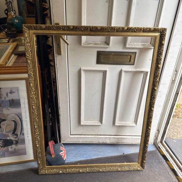 Large gilt picture frame 44" length x 34* width