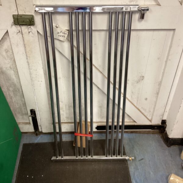 Crome bathroom heated towel rail H - 68cm x w - 120cm