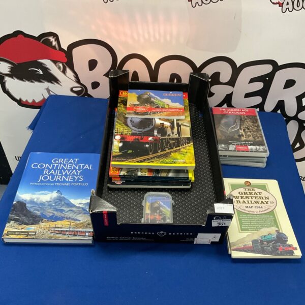 Collection of train books inc Hornby