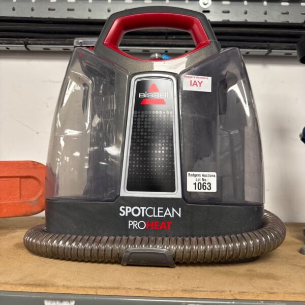 bissell spotclean pro heat steam cleaning machine - untested