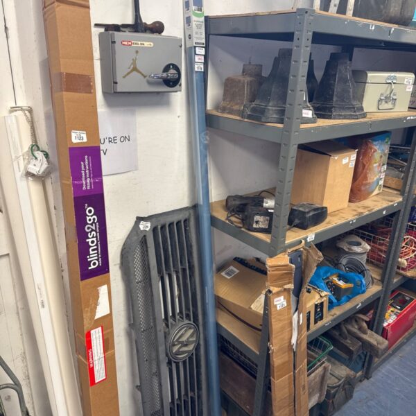 Homebase blackout roller blind 180cm width x 170cm drop - appears new