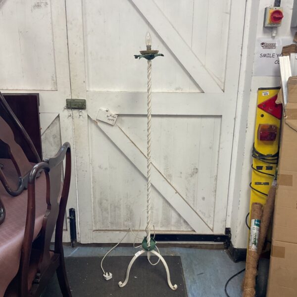 Metal barley twist Floor standing standard lamp