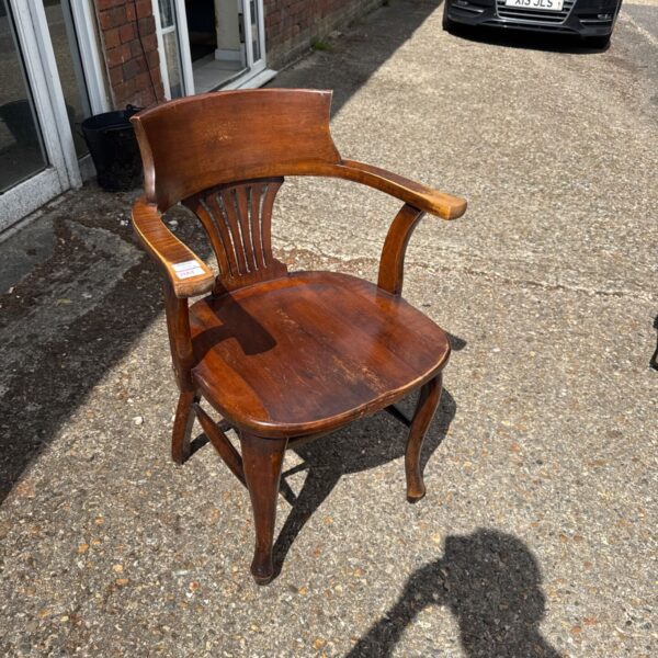 vintage captains style chair