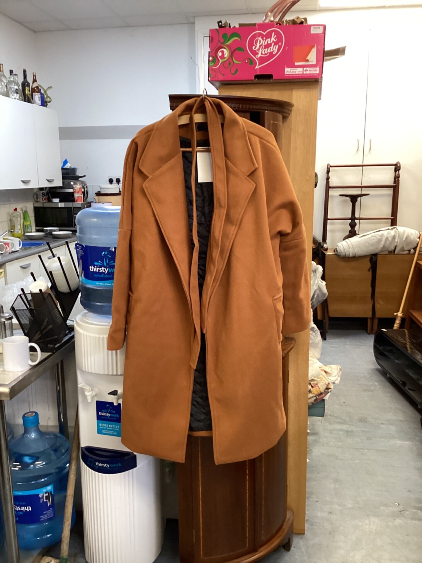 605 Gents suede Coat size XXL