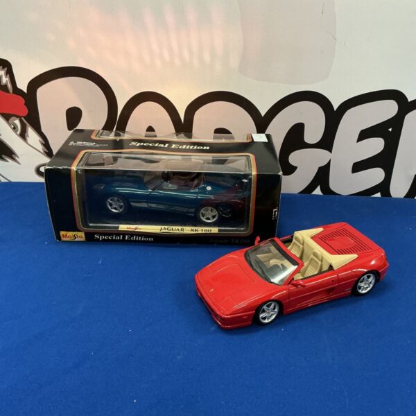 Maisto Jaguar XK 180 diecast model car, detailed collectible.