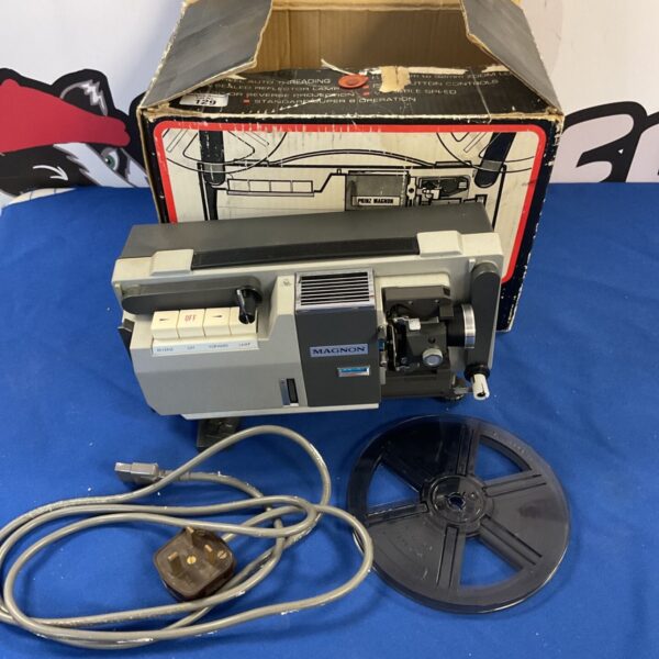 Vintage Prinz Magnon Duo projector for 8mm and Super 8 film.