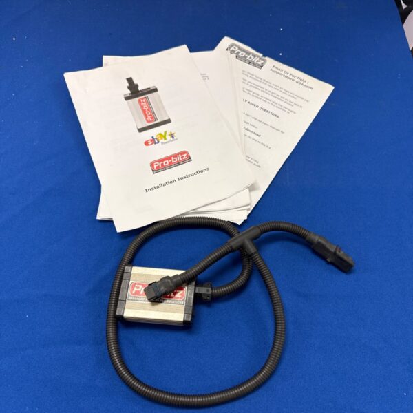 Pro Bitz diesel engine tuner with instructions included.