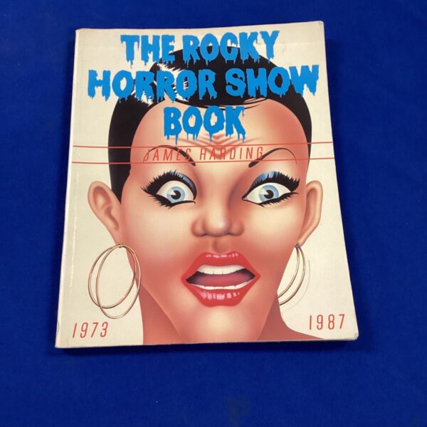 Vintage 1973 first edition of The Rocky Horror Picture Show book.