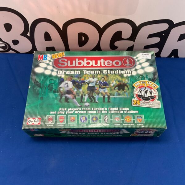 Vintage Subbuteo Dream Team Stadium game box.