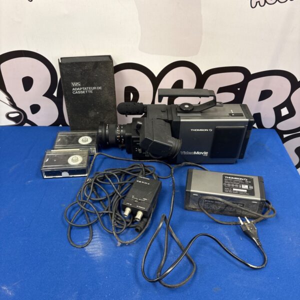 Vintage Thomson Video Movie VHS recorder, a retro camcorder.
