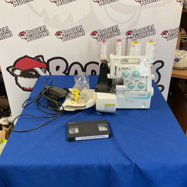 Toyota SL3314 overlocker sewing machine for sale.