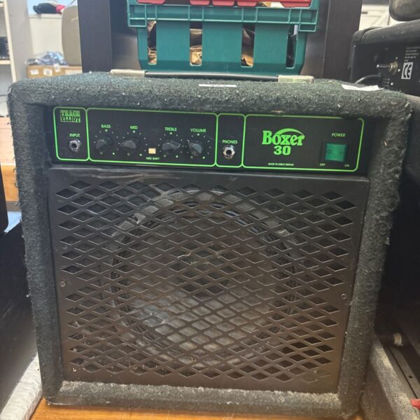 Trace Elliot Boxer 30 bass amplifier front view.