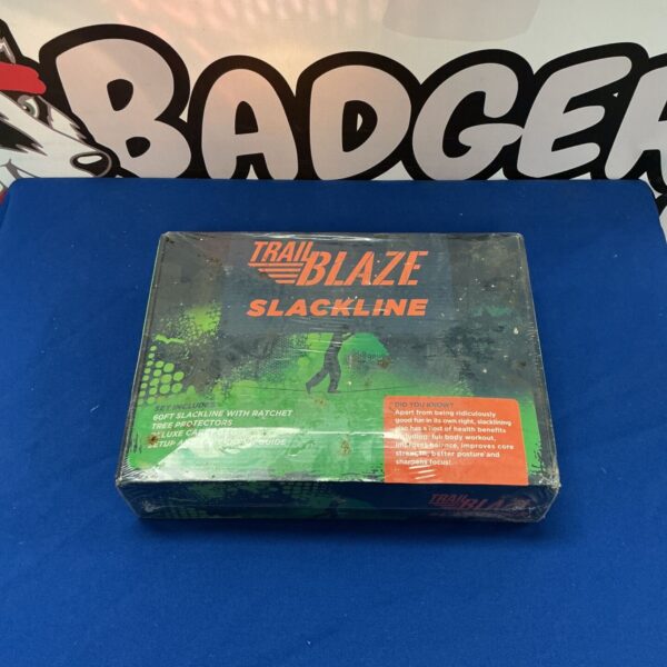 Trailblaze slackline set packaging showing the product details.
