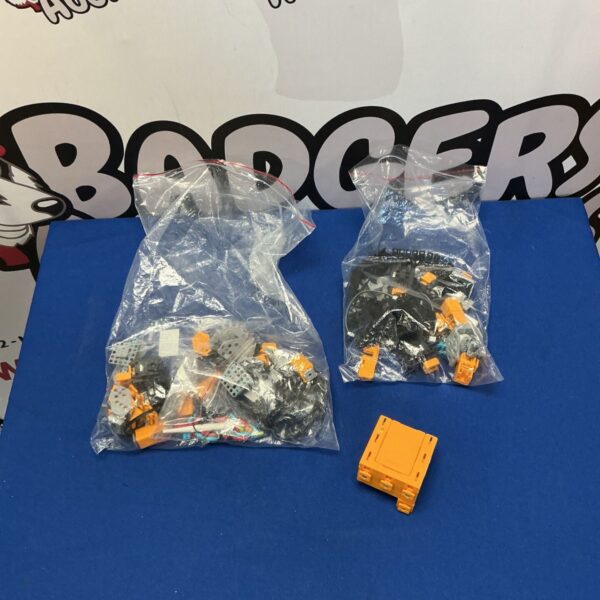 Ubtech building blocks and motor for robotics projects.