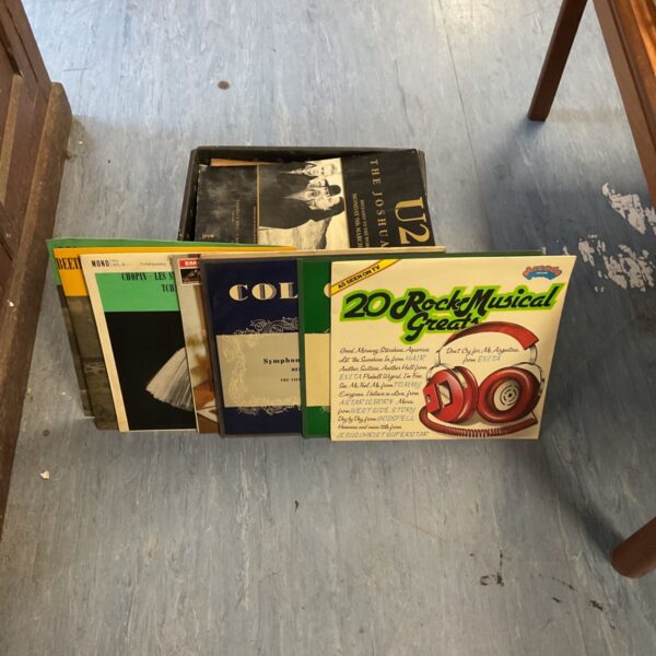 Mixed lot of 12 inch vinyl records for collectors.