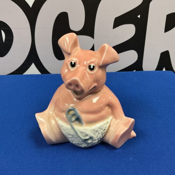 Vintage Wade NatWest pig money bank, collectible ceramic.