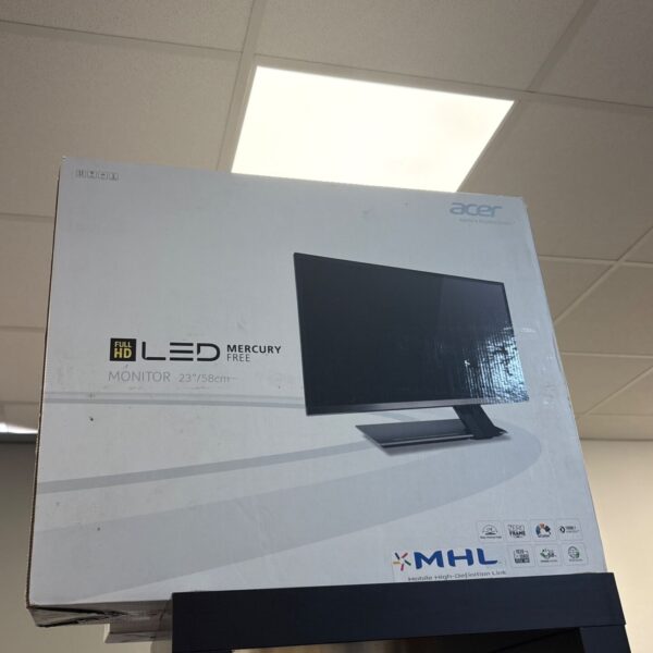 Boxed Acer S236HL 23 inch Full HD LED monitor.