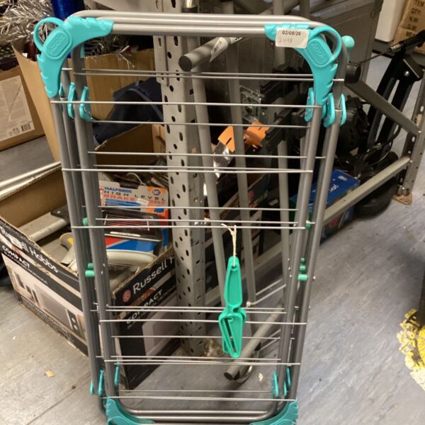 Addis deluxe 3 tier clothes airer for indoor laundry.