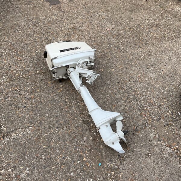 Vintage Ailsa Craig outboard engine in used condition.