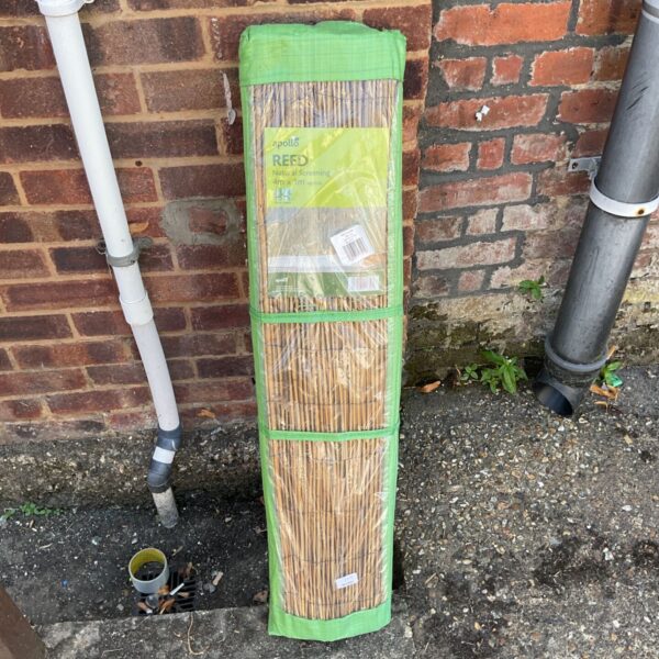 Apollo Reed natural screening roll for garden privacy.