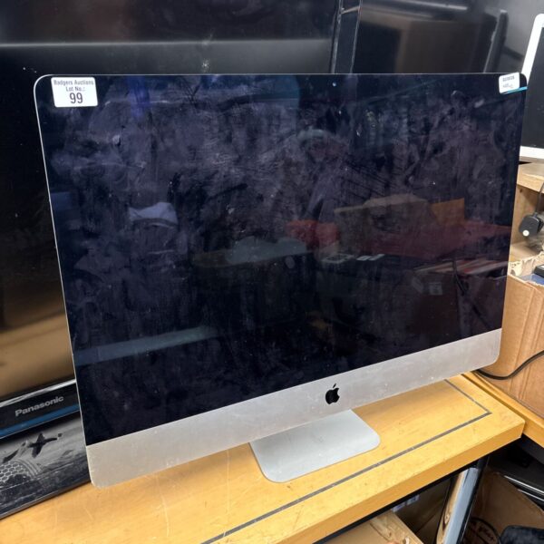 Apple iMac A1419 computer, all-in-one desktop for auction.
