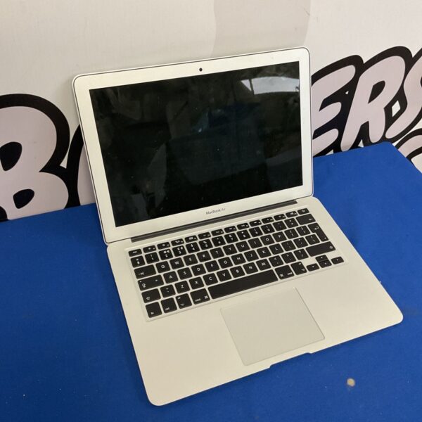 Silver Apple Macbook Air A1466 laptop computer for sale.