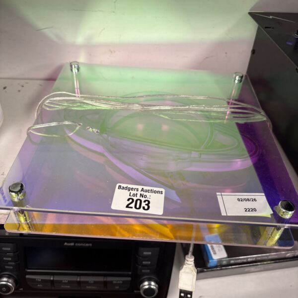 Audi Concert radio unit with CD player and controls.