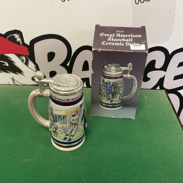 Vintage Avon Great American Baseball Stein with box.