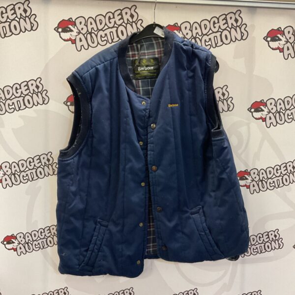 Barbour XXL vest jacket, a classic piece of country outerwear.