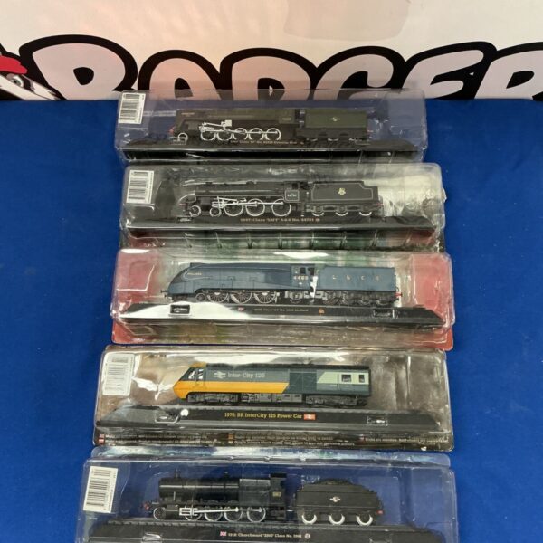 Vintage BR InterCity 125 model train, Class 47 locomotive, scale railway.