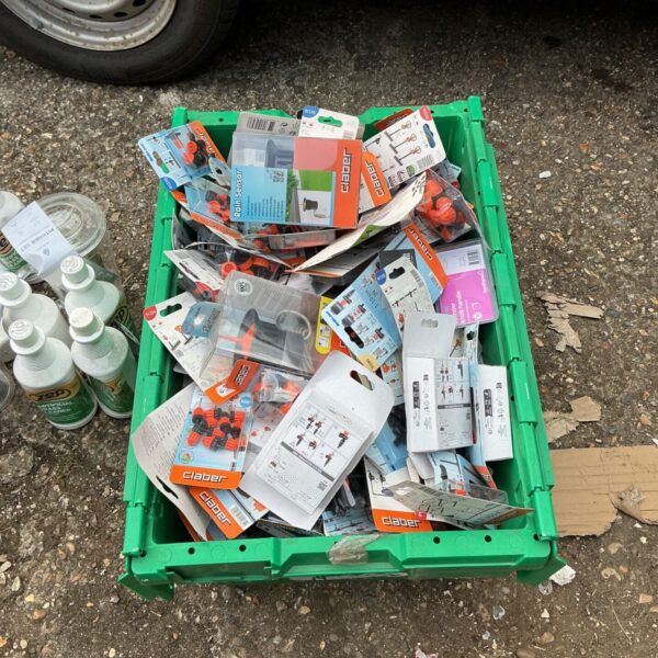 Claber garden watering equipment job lot with sensors and adapters.