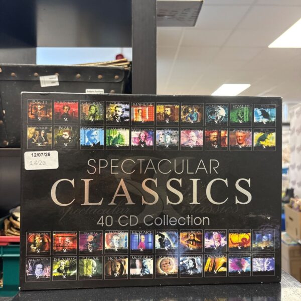 40 CD classical music collection, a compilation of classical albums.