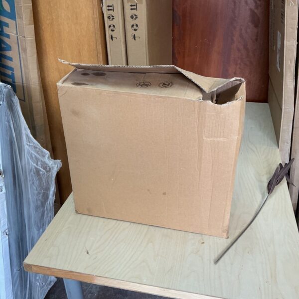 Boxed concealed cistern unit for bathroom installation.