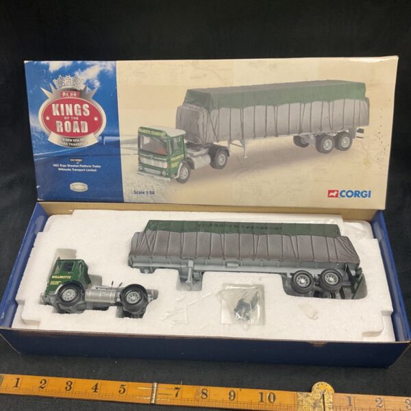 Corgi Kings of the Road AEC Ergo Willmotts Transport model truck.