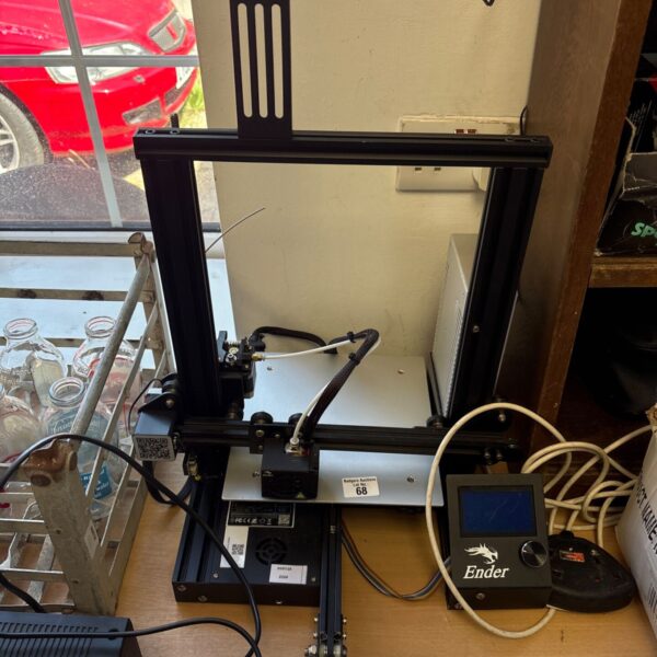 Creality Ender 3 3D printer in as-seen condition.