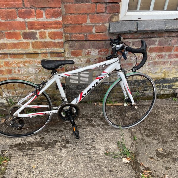 Dawes Sprint road bike, vintage bicycle in need of restoration.