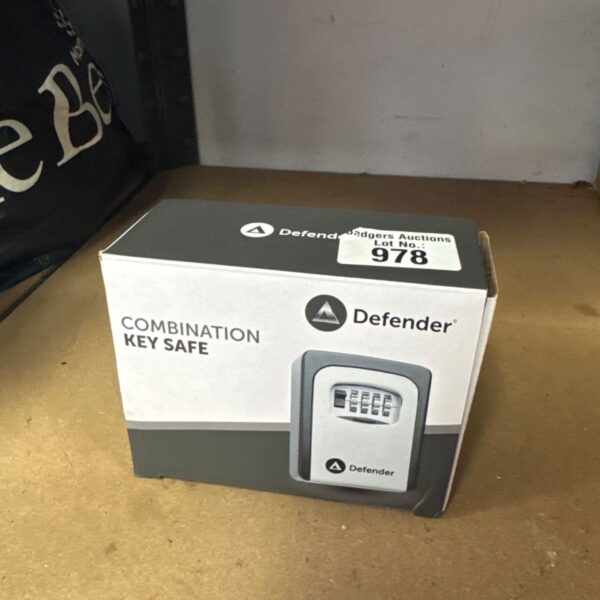 Defender combination key safe for secure key storage.