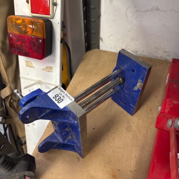 Faithfull bench clamp for woodworking and metalworking projects.