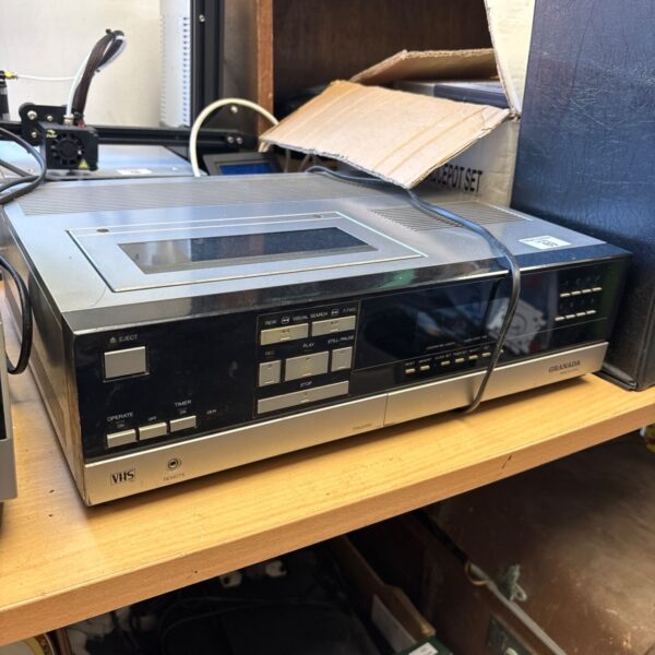 Front view of a vintage Granada VHS player.