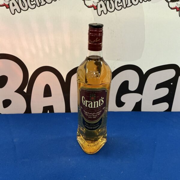 Bottle of Grants Blended Scotch Whisky for collectors.