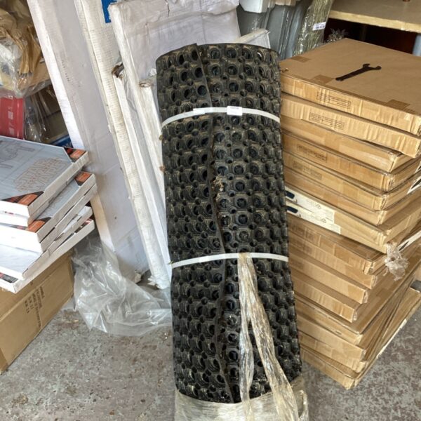 Roll of textured ground protector for event and construction use.
