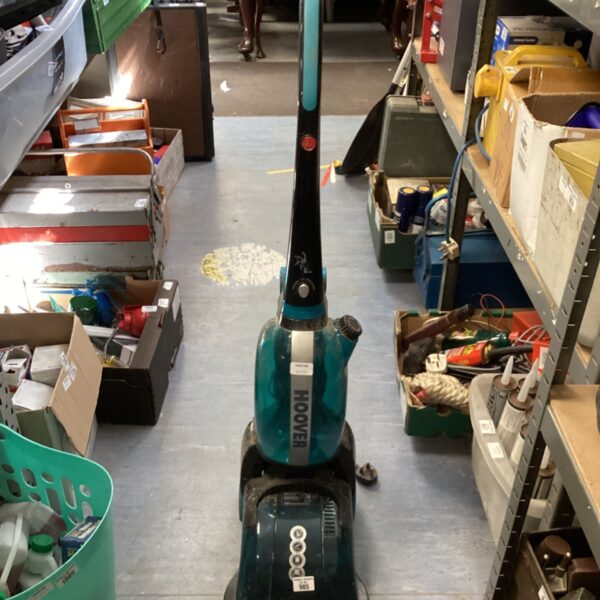 Vintage Hoover Clean Jet Volume cylinder vacuum cleaner.