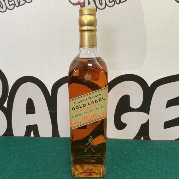 Johnnie Walker Gold Label Reserve Scotch Whiskey bottle for sale.