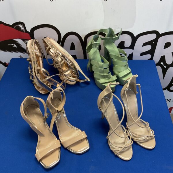 Ladies heels lot including River Island and Topshop brands.