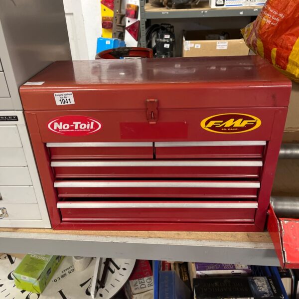 Metal multi drawer toolbox