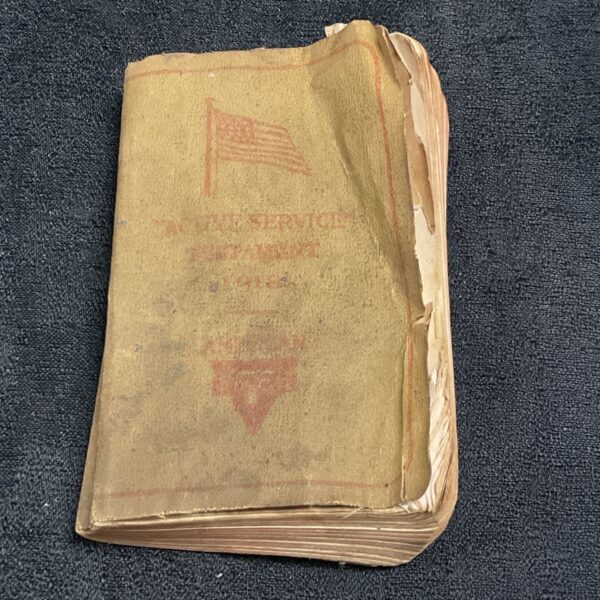 Worldvwar one american servicemans active service testament