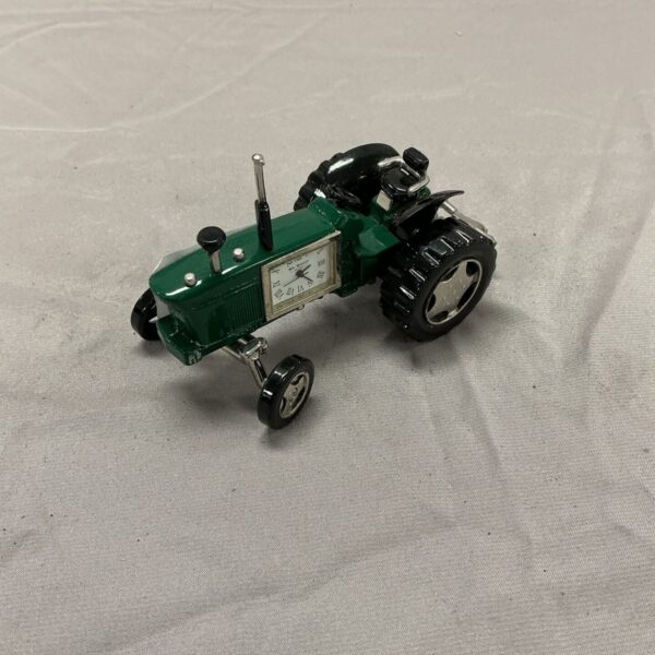 Small novelty tractor carriage clock