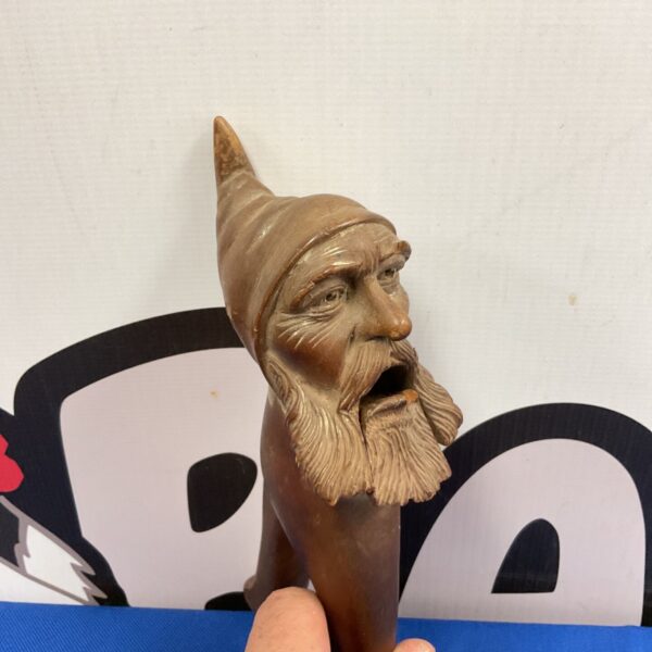 Antique black forrest bearded man nut cracker AF